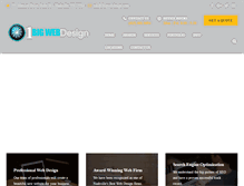 Tablet Screenshot of 1bigwebdesign.com